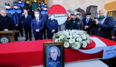 MEHMET IŞIK SON YOLCULUĞUNA UĞURLANDI