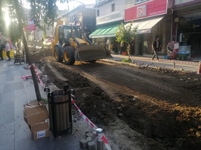 Espiye'de doğal gaz çalışmaları devam ediyor