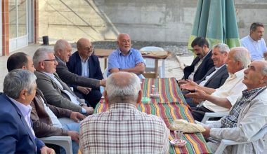AYDIN ÇAMOLUK’TA HALKLA BULUŞTU