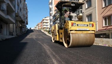 ASFALT SEFERBERLİĞİ SÜRÜYOR