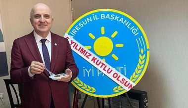 CİCİ: İYİ PARTİ’NİN 5.YILINI KUTLUYORUM