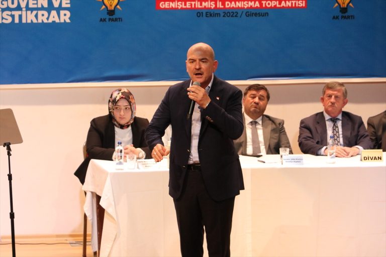 İçişleri Bakanı Süleyman Soylu, Giresun'da konuştu: