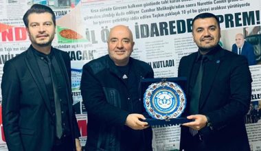 Aydın’dan Gündem Gazetesi’ne ziyaret Aydın’dan Gündem Gazetesi’ne ziyaret