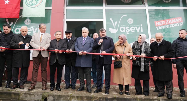 BELEDİYE AŞEVİ’NİN AÇILIŞI YAPILDI