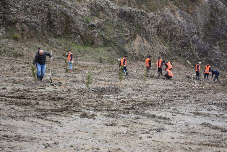 Giresun'da “Deprem Şehitleri” ormanı oluşturuldu