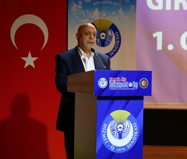 HAK-İŞ Genel Başkanı Mahmut Arslan, Giresun'da konuştu: