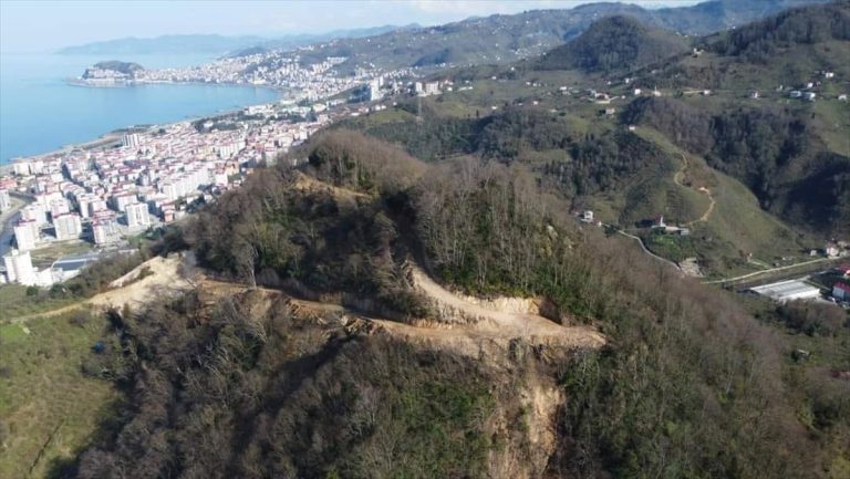 Giresun'da “Millet Ormanı” projesi devam ediyor