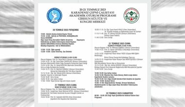 ÇEPNİ ÇALIŞTAYI 20 TEMMUZ’DA…