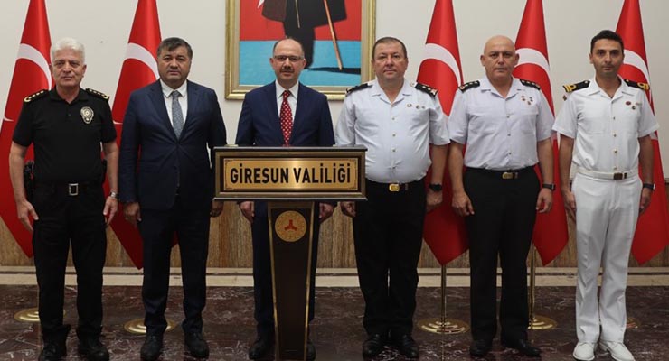 GİRESUN YENİ VALİSİ İLE BULUŞTU