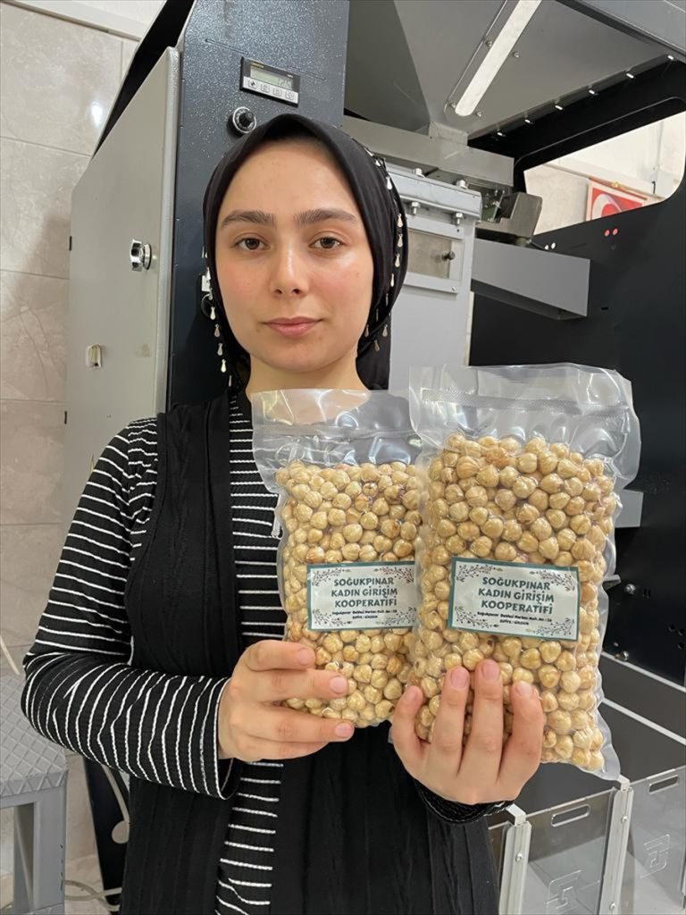 Giresun'da kadınlar devlet desteğiyle kurdukları tesisle kendi işlerinin patronu oldu