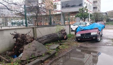 GİRESUN’DA HASAR BÜYÜK