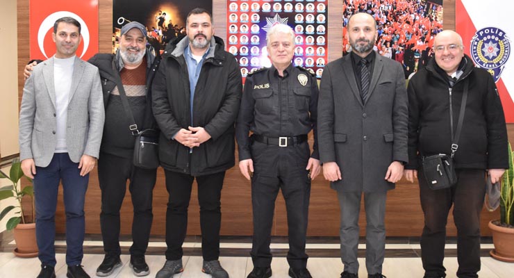GAZETE TEMSİLCİLERİNDEN GÜZELYAZICI’YA ZİYARET…