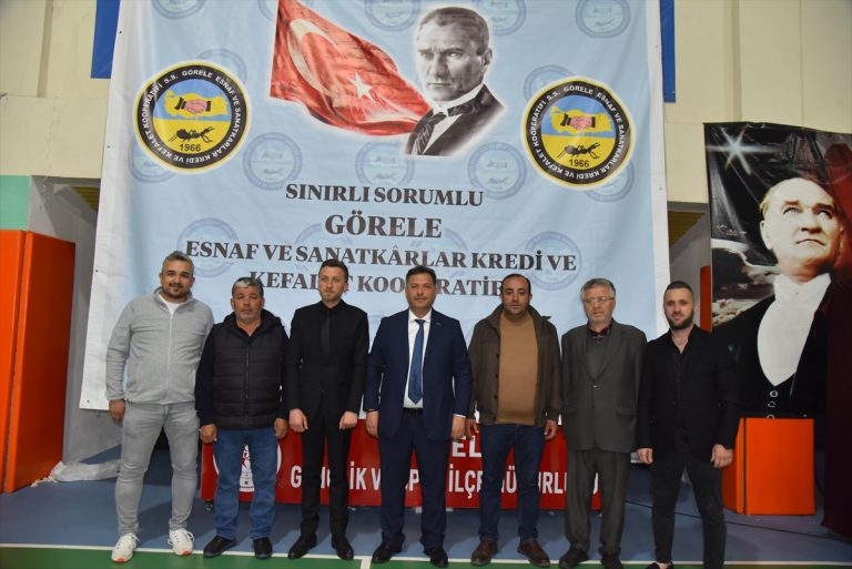 Görele Esnaf ve Sanatkarlar Kredi ve Kefalet Kooperatif Başkanlığına Öner seçildi