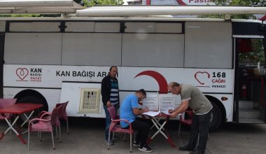 Espiye'de kan bağışı kampanyası düzenlendi