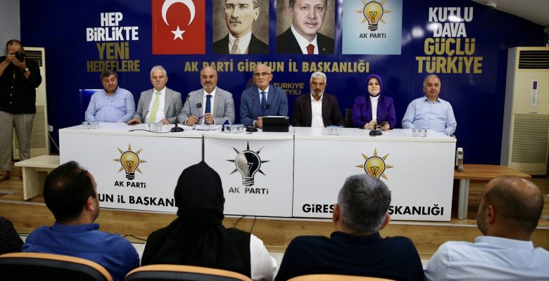 AK Parti Genel Başkan Yardımcısı Yılmaz, Giresun'da konuştu: