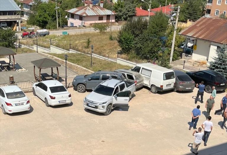 Alucra'da trafik kazasında 1 kişi yaralandı