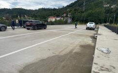 Giresun Valisi Serdengeçti, hizmete giren köprülerde incelemelerde bulundu