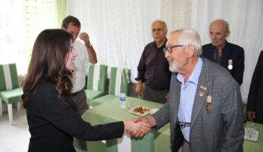 Yağlıdere Kaymakamı Ünlü, şehit aileleri ve gazilerle buluştu