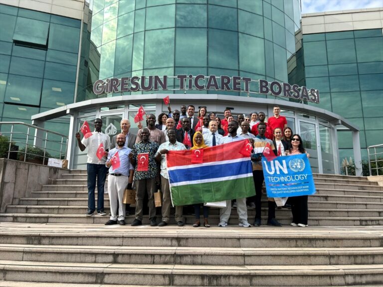 Gambiyalı kaju üretici heyeti, Giresun Ticaret Borsasını ziyaret etti