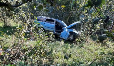 Giresun'da şarampole devrilen otomobildeki 1 kişi öldü, 3 kişi yaralandı