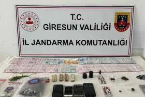 Giresun'da uyuşturucu operasyonunda yakalanan 4 zanlıdan biri tutuklandı