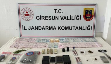 Giresun'da uyuşturucu operasyonunda yakalanan 4 zanlıdan biri tutuklandı