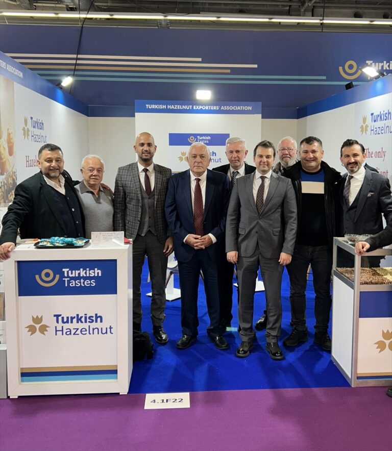 Türk fındığı Almanya'da Food Ingredients Europe 2024 Fuarı'nda tanıtıldı