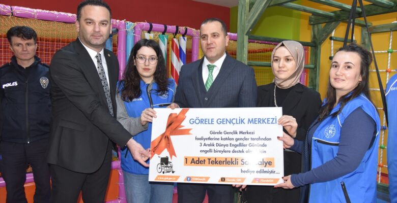 Görele'de özel çocuklar için oyun parkı açıldı