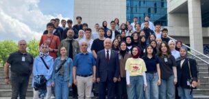 ÖĞRENCİLERDEN TEMÜR’E ZİYARET