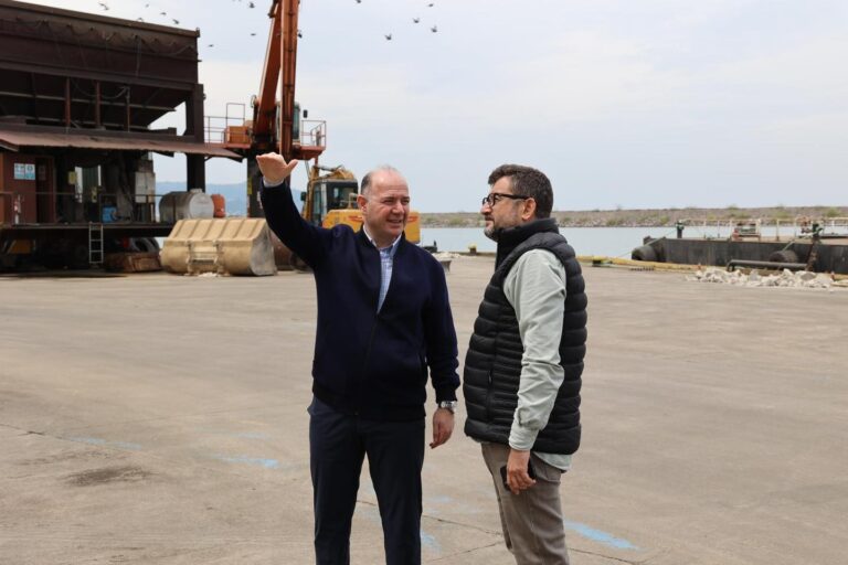 SERDENGEÇTİ: ÜRÜNLER, LİMAN İLE KÜRESEL PAZARLARA ULAŞIYOR