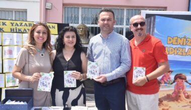 BAŞKAN DEDE ‘DEN MİNİK YAZARLARIN İLK ESERLERİNE TAM NOT