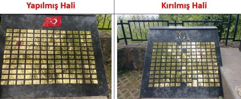 Kaledeki şehitlik Anıtı’nı Koruyamıyor muyuz?