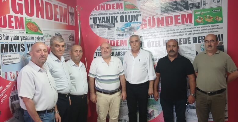 TOKMAK VE EKİBİ GİRESUN LOBİCİLİĞİNİ BÜYÜTÜYOR