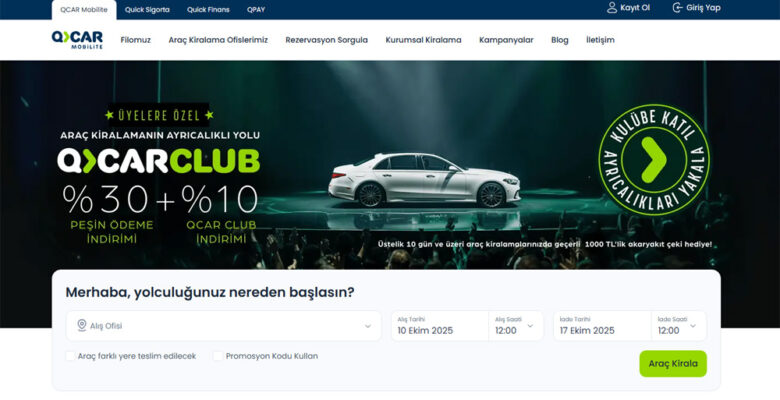 İstanbul Havalimanı Araç Kiralama – qcar.com.tr