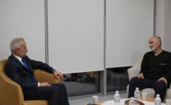 BAKAN URALOĞLU’NDAN, ÖZTÜRK’E GEÇMİŞ OLSUN ZİYARETİ