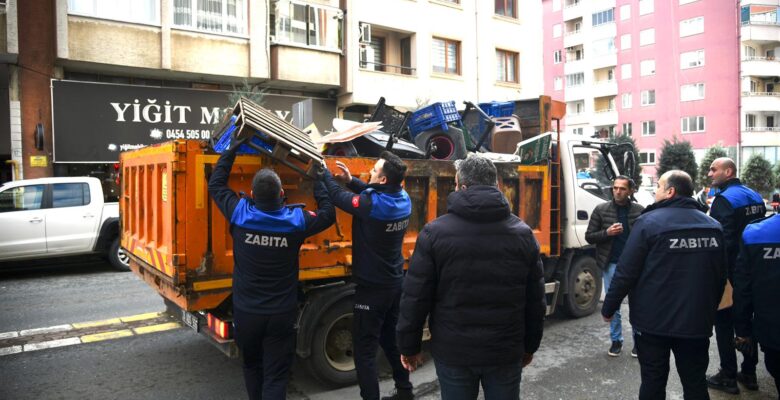 GİRESUN BELEDİYESİ’NİN İŞGALLERİ ÖNLEMESİNE TAM NOT