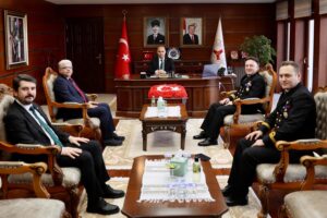 VALİ KOÇ’A ZİYARETÇİ AKINI