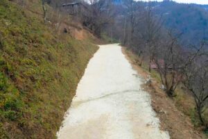 YEŞİLPINAR KÖYÜ’NDE YOL SEVİNDİ