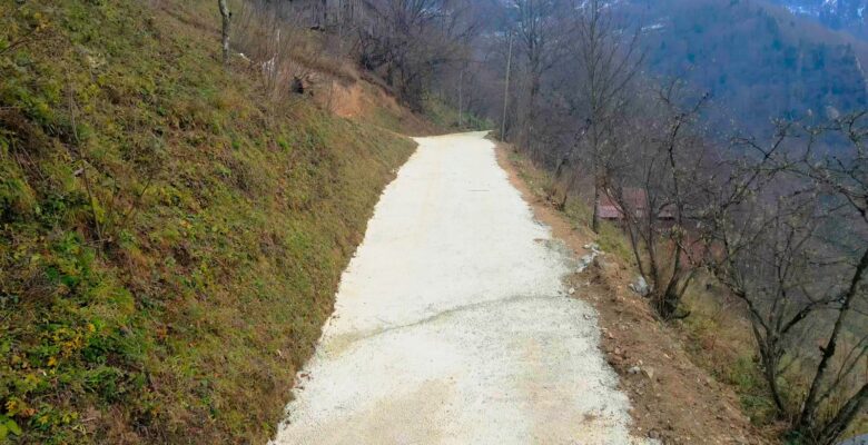 YEŞİLPINAR KÖYÜ’NDE YOL SEVİNDİ