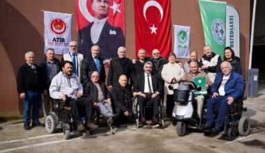 Avrupa’dan gelen heyete plaket