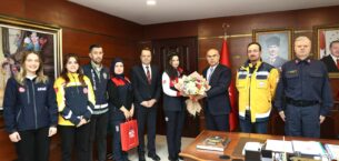 KOÇ’TAN 112 ACİLE ZİYARET