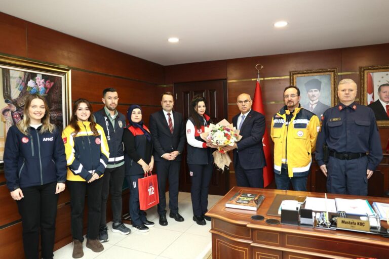 KOÇ’TAN 112 ACİLE ZİYARET