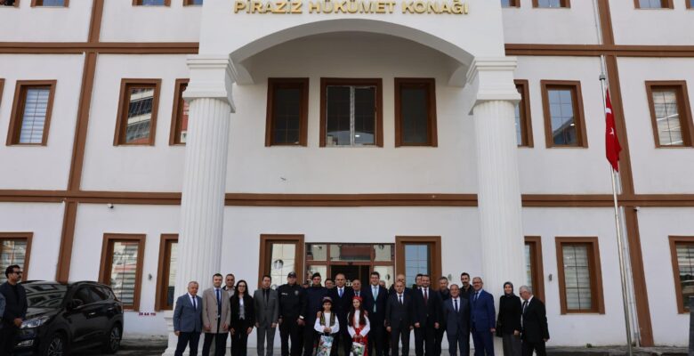 Vali Koç’tan Piraziz çıkarması Vali Koç’tan Piraziz çıkarması