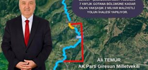 DERELİ – ŞEBİNKARAHİSAR YOLU İHALESİ İÇİN GERİ SAYIM