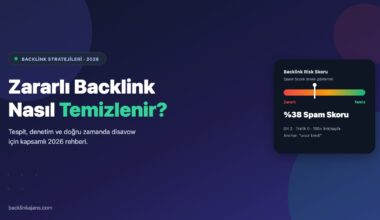 Yayın Ağı Seçerken Şeffaf Metrikler Neden Belirleyici? BacklinkAjans.com Örneği